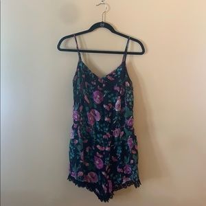 Floral Romper